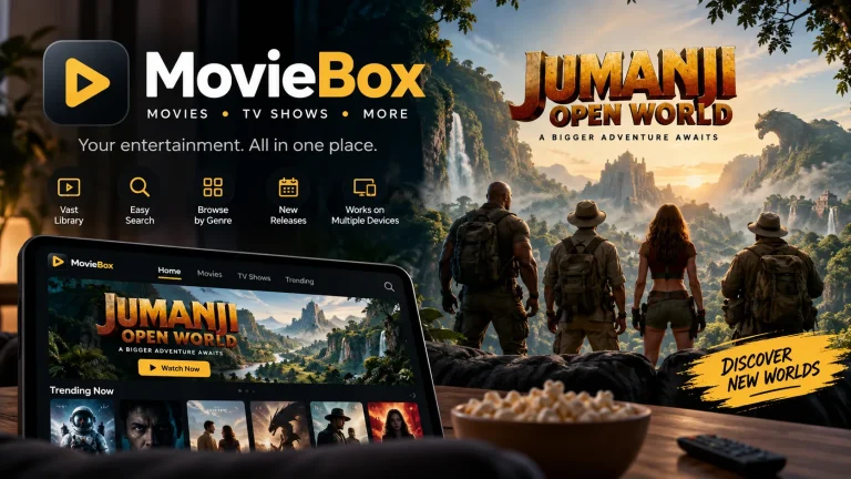 MovieBox: Meet the Cast of Jumanji: Open World